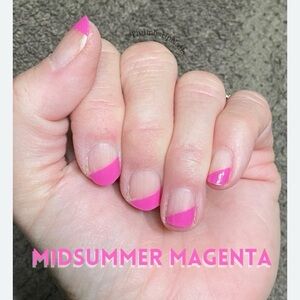 Color Street Midsummer Magenta Nail Polish strips new